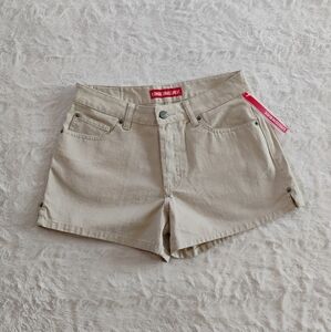 Unionbay Khaki Denim Button Fly Shorts
